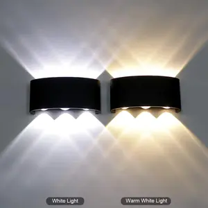 Modern Wall Light, Indoor Outdoor Aluminum LED Wall Lamp, Porch Stairs Hotel Garden Path, 3000k 6000k