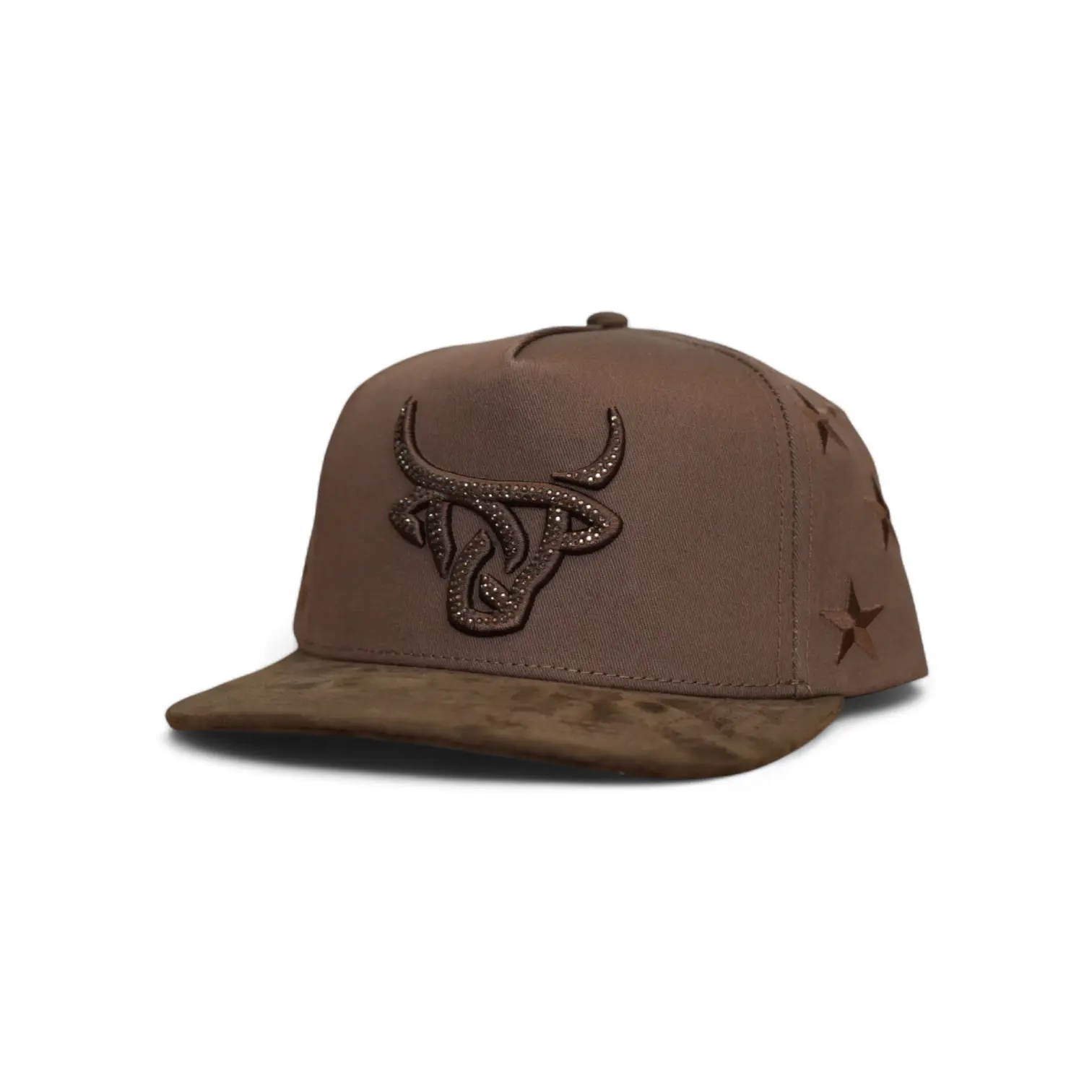 All Stars Brown Flat Bill Trucker Hat