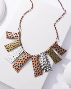 A Fan of the Tribe - copper necklace