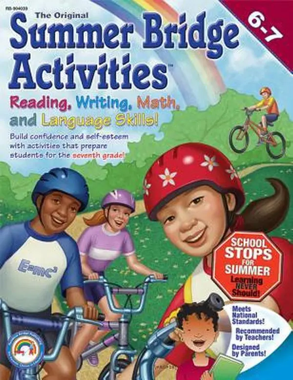 USED Book - Summer Bridge Activities: 6th to 7th Grade by Leland Graham Ph.D. (Paperback) - english