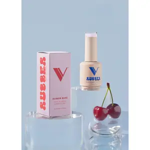 V Beauty Pure Rubber Base - High School Sweetheart Gel Polish for Gel and Nail Care