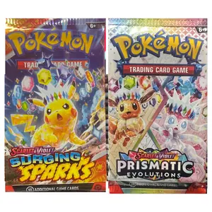 Pokemon Energy Break - 2 set mix - 18 booster pack break - Contains 9 of each: Surging Sparks and Prismatic Evolutions Break - Opened Live (Average 2 packs Per energy)