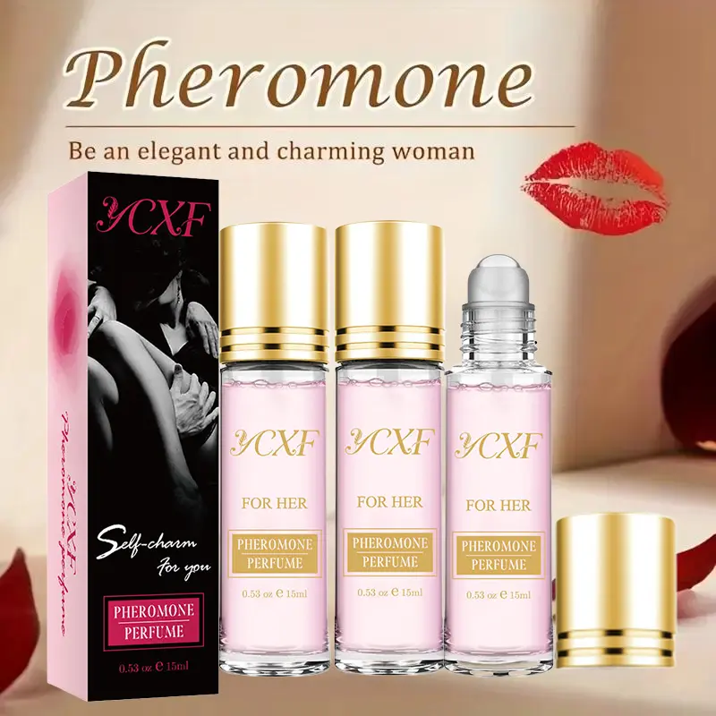 3pce Women's Perfume, Pheromone Perfume, Attraction, Women's Perfume