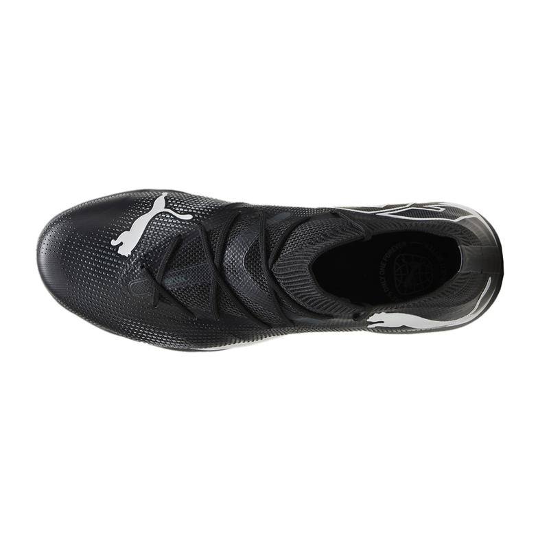 PUMA Mens Future 7 Match Indoor Soccer Cleats Indoor - Black