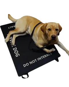 Service Dog/ Working Dog Travel Mat- Service Dog Settle Mat -DO NOT INTERACT