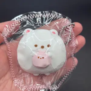 soft Taba Squishy mini Keychain Toy