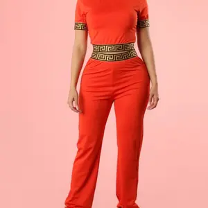 2 Piece Lounge Outfits Short Sleeve Crop Top with Legging 2024 Two Piece Sets for Women Going Out Clothing Womenswear Comfort Lady Shortsleeve Polyester Basic Fabric Sexy