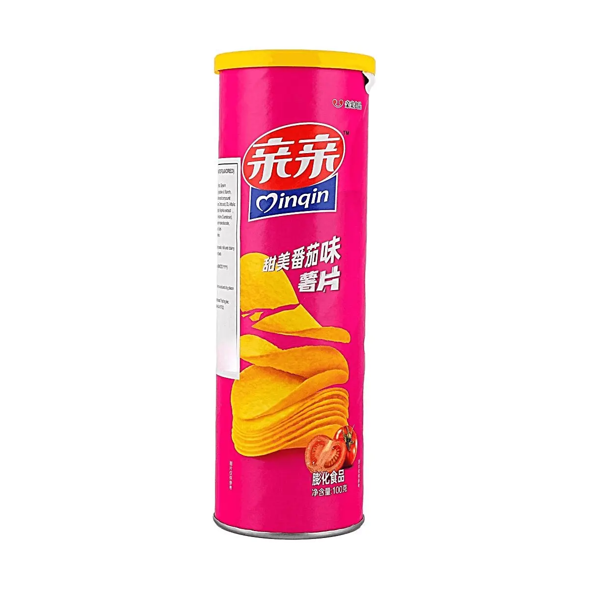 CHINCHIN Sweet Tomato Flavor Potato Chips 100g - Crispy Savory Snack for Parties & Everyday