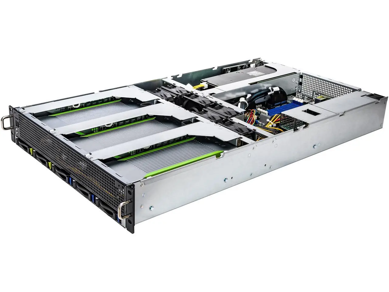 Asrock Rack 2U4G-ROME/2T 2U Rackmount GPU Barebone AMD SP3 LGA4094 EPYC 7002/7001 series 4 GPU 10G base-T