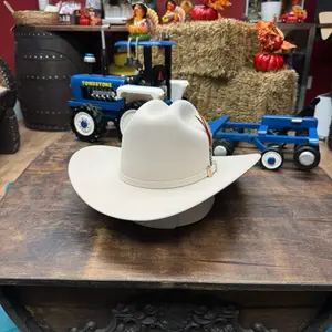 Cuernos chuecos 10X chaparral silverbelly fur felt rabbit