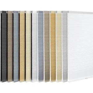 Cordless Cellular Shades, Light Filtering Honeycomb Shades for Home, Thermal Insulation Noise Reduction Blinds for Windows, 34'' W x 48'' H, White