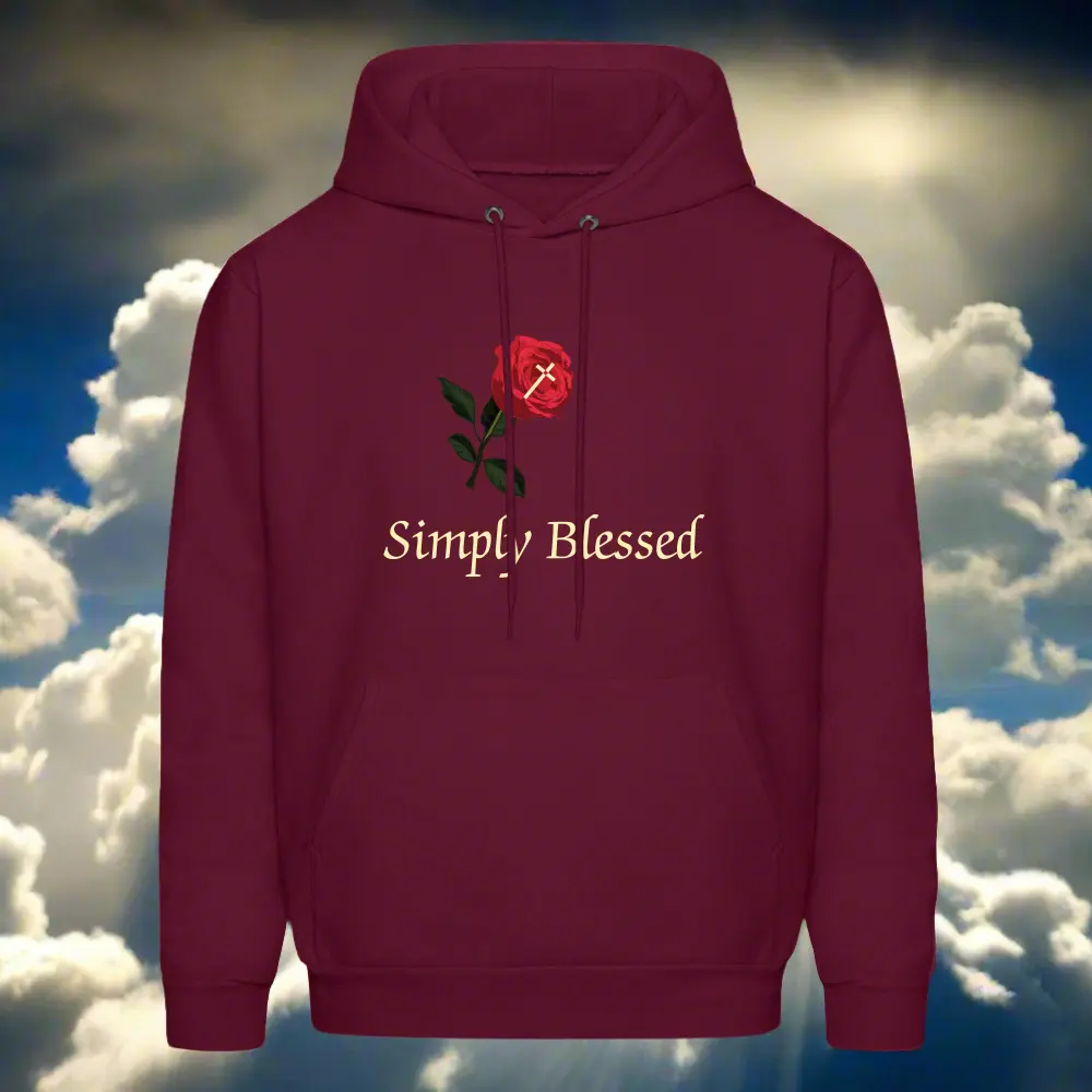 SIE CAPS SIMPLY BLESSED Hanes Men's Hoodie