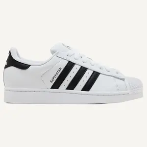 Adidas Originals Men's White/Black Superstar II Sneakers, IH8659