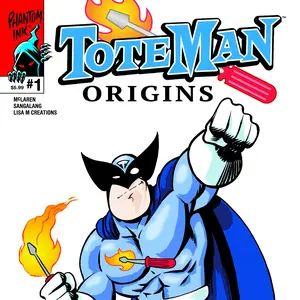 Phantom Ink Origins #1 by Phantom Ink Comics Starring ToteMan and the DNG 5572