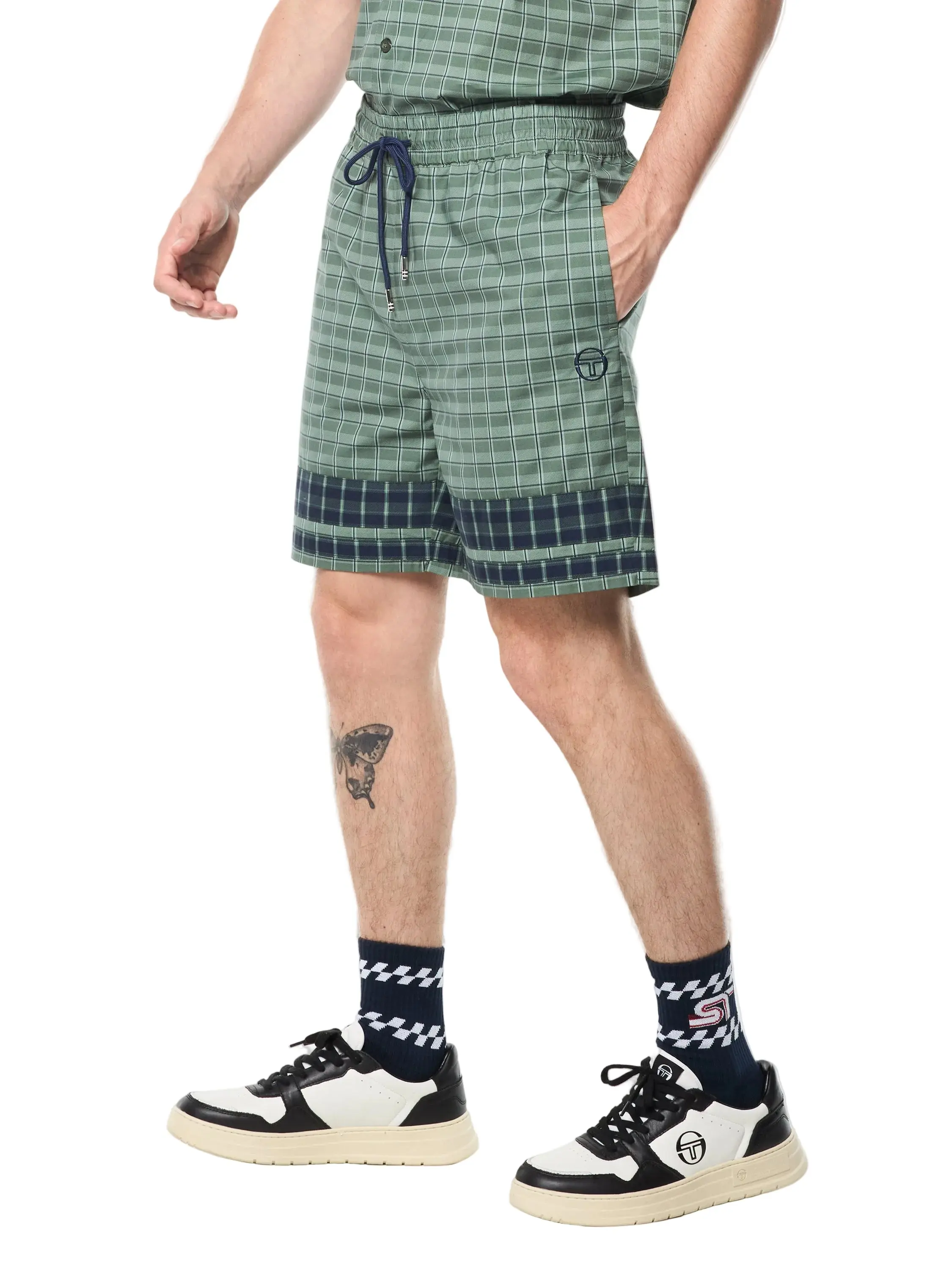Quadretto Cabana Short- Duck Green