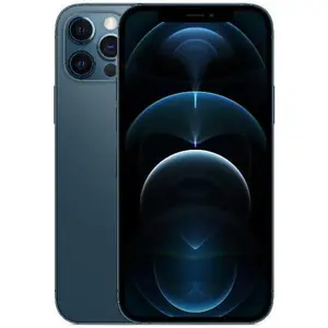 Glass Replacement for  12 Pro Max  Carriers with Pre-Installed Adhesive and Repair Tool Kits (Sierra Blue)