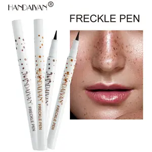 Handaiyan Natural Realistic Waterproof Freckle Pen, Liquid Eyeliner Pen Cosmetic, Eye Makeup Product, Long-Lasting Makeup for All Skin Types, Available in 4 Colors, Essential for Women