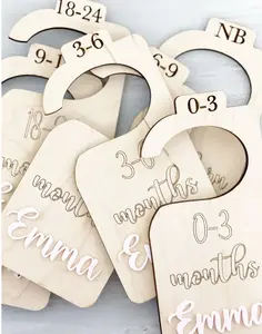 Baby Closet Divider, Size Separator, Newborn Closet Organizer, Baby Clothing Markers, Unique Baby Shower Gift, Baby Wardrobe Dividers
