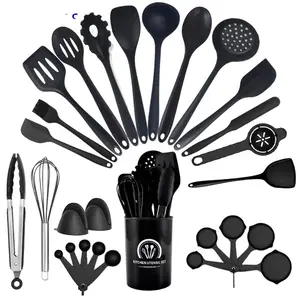 15-Piece Kitchen Utensil Set, Non-Stick Silicone Cooking Tools, Heat-Resistant & Easy Clean, Ideal for Cooking & Baking, Kitchen Utensils Set