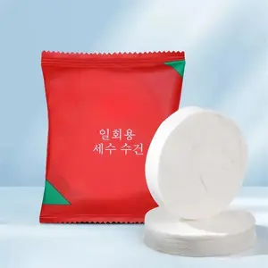 Compressed Disposable Face Towels - 1 PACK Portable Soft Hand Cloth for Travel, Home & Outdoor Activities, Compact Design, Lightweight & Easy to Carry