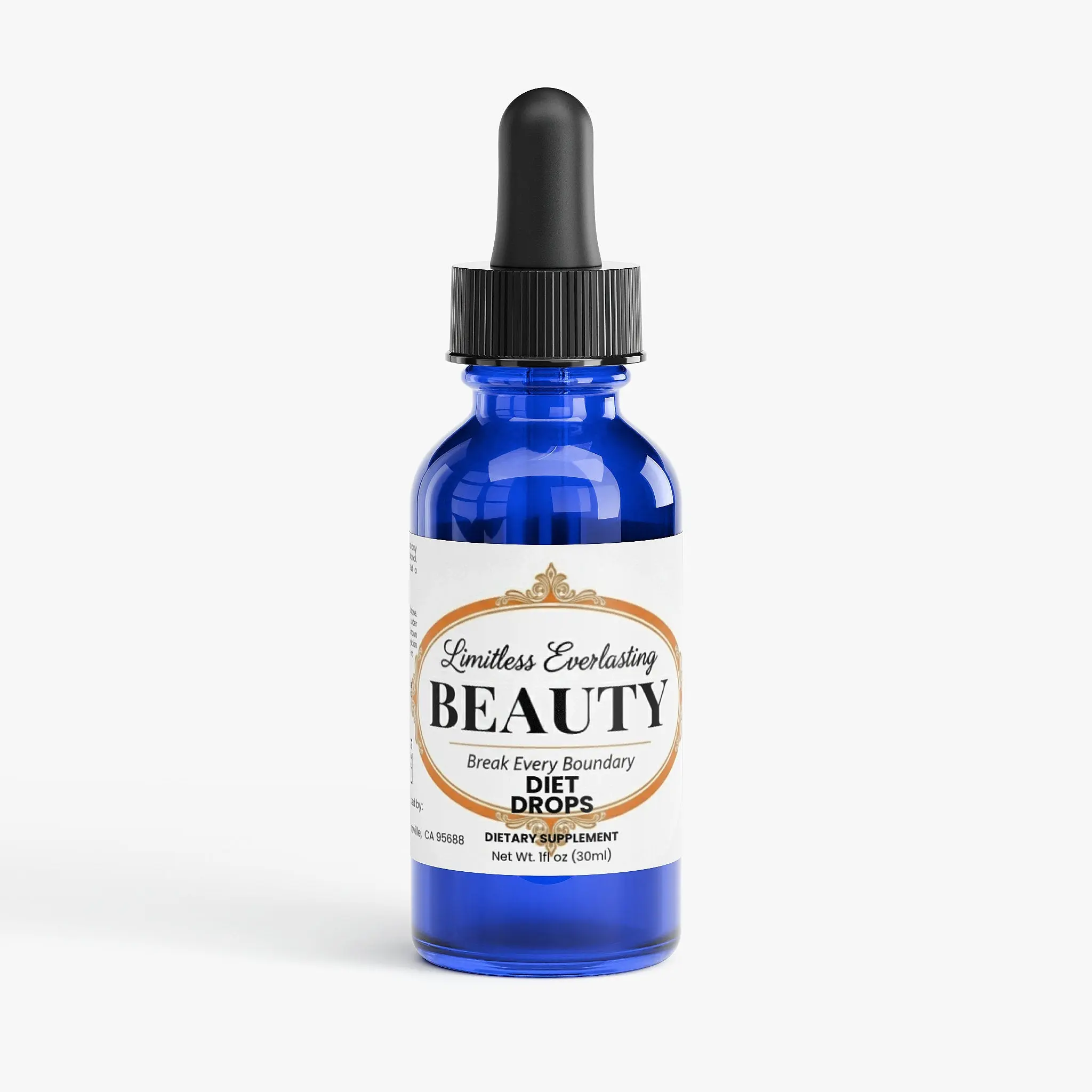 Diet Drops Ultra 1 oz | Metabolism Support & Nutrition Drops | Dietary Supplements