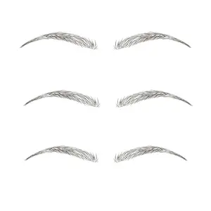 Temporary Brow Tattoos, Sample Pack, S-M-L.  Restorative Ink Specialists Temporary Brow Tattoos | Natural-Looking Eyebrow Tattoos for Chemo Patients, Alopecia & PMU Correction | Water-Resistant, 5-7 Day Wear | Includes Brow Placement Stickers