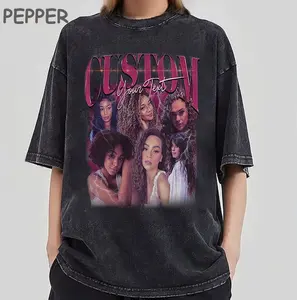 Custom Bootleg Rap Tee, Custom Photo, Vintage Graphic 90s Shirt, Dad Shirt, CUSTOM Your Own Bootleg Idea Here, Insert Your Design, Pet Shirt Printed Tops