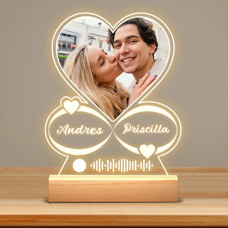 Personalized Wood Picture Frames – Laser Engraved, Perfect Wedding Gift (4x6, 5x7, 8x10, 8.5x11)