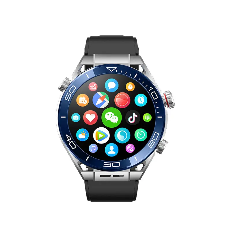 1.52in Round Screen Metal Smartwatch - Card-Slot Wearable Tech Device, Foreign Trade Version 2+16G Single Camera Digital Camera, X5 Model Health Tracker, Hot TikTok Party Toy 1.52in Round Screen Metal Smartwatch - Card-Slot Wearable Tech Device, Foreign Trade Version 2+16G Single Camera Digital Camera, X5 Model Health Tracker, Hot TikTok Party Toy