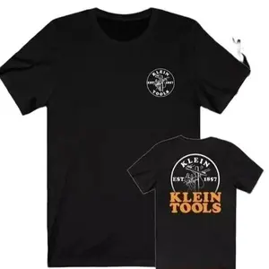 Klein Tools Est. 1857 Logo Black T-Shirt For Fan Size S to 3XL Unisex Full Size