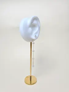 Long Pearl Drop Earrings, Pearl Statement Earrings, Big Bridal Drop Earrings, Wedding Earrings, Elegant Pearl Earrings