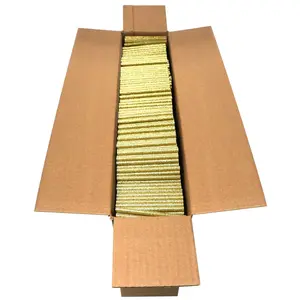Glitter Stik 4" Mini Size Gold Glitter Hot Glue Sticks – 25 lb box