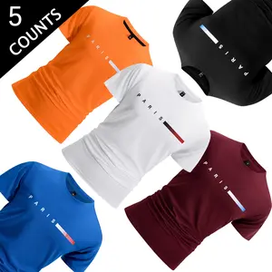 Men’s Multi-Pack Moisture-Wicking T-Shirts – The Ultimate Essential for Gym, Run & Daily Life