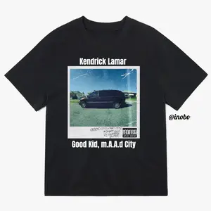 Kendrick Classic T-Shirt, Good Kid, m.A.A.d City Album Classic Fit, Trendy Unisex Tee, Music T-shirt, Gift For Fan