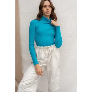 Harlow Turtleneck Top