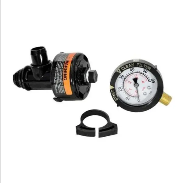 Pentair High Flow Manual Air Relief Valve with Gauge