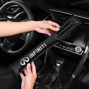 Seat Gap Filler Pads – PU Leather, Leak-Proof Car Styling Accessories for Infiniti Q50 Q60 Q70 QX50 QX55 QX60 QX80