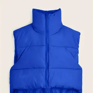 Royal Blue Puffer Vest-Medium