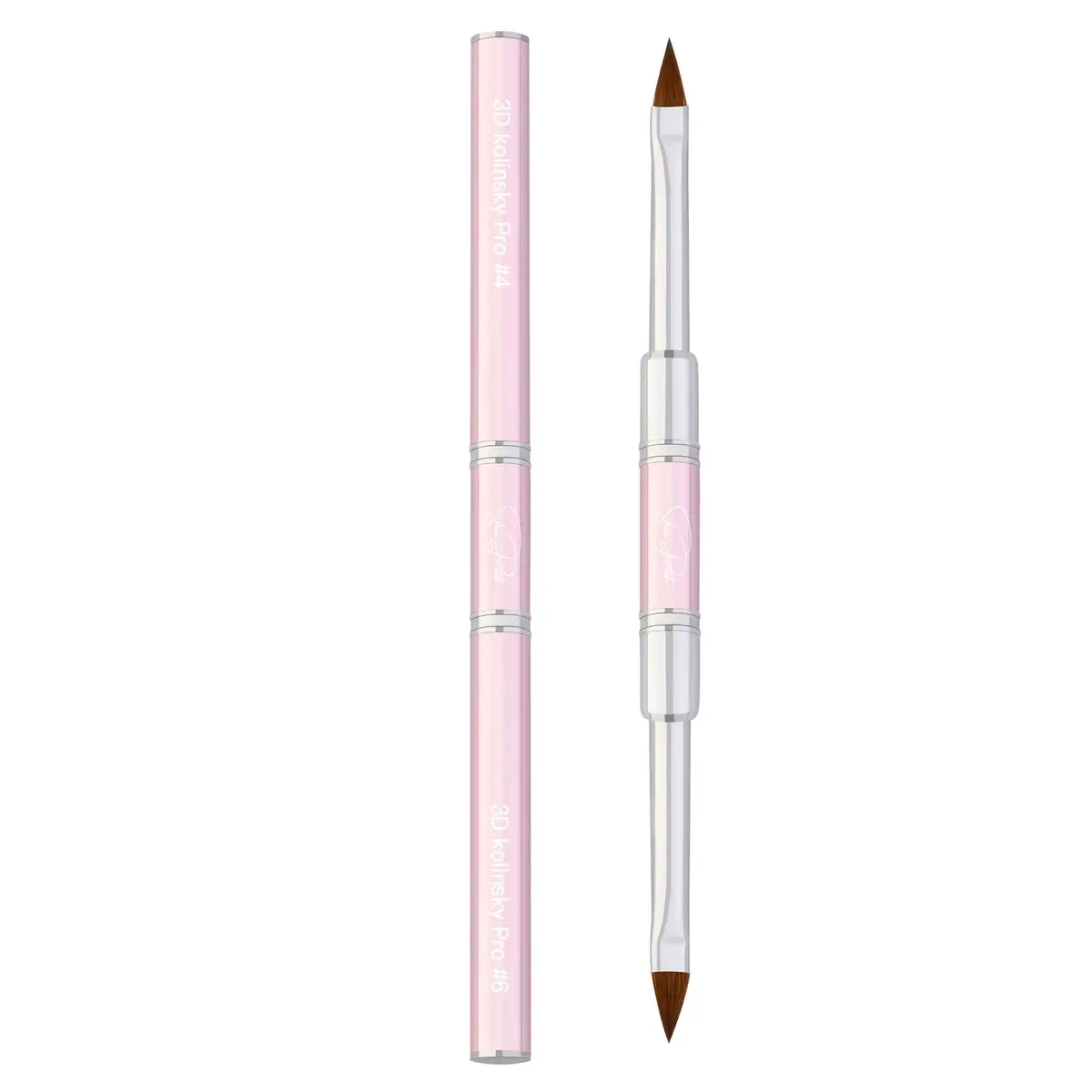 Nail Art Brush 3D for Perfect Manicure - Beauty Lightweight Nail Care Nail Polish Polish Durable Cutics Cosmetic