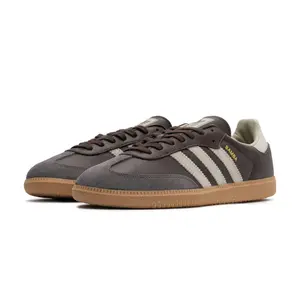 adidas Samba OG Brown Putty Grey ID1481 Men's Fashion Shoes New