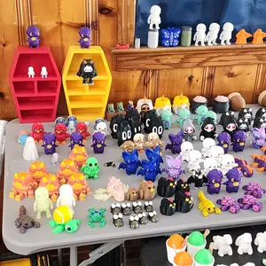 Items picked on live, 3D Printed Decorative Figurines.