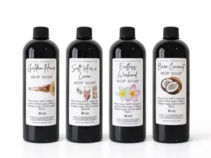 Summer Mop Soap Makes Your Floors Smell Amazing Non-Toxic Floor Cleaner Sealed Hardwood, Tile & Laminate Safe