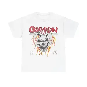 Osamason Psykotic 25 Jumpout Rabbit EU T-Shirt Tee Album Tour Merch, Kids Size Crewneck Sweatshirt, Streetwear Graphic Tee, Y2K Clothes, Hip Hop Rapper T-shirt, Gift For Fan Boys & Girls, Music Tour 90s Merch, Men's Clothing