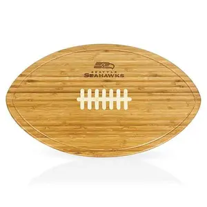 Football Fan Shop Picnic Time Kickoff Cutting Board - Seattle Seahawks