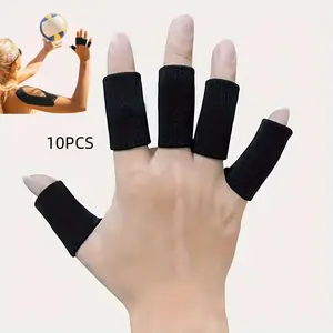 10pcs Baseball Finger Protection Sleeves, Durable Design for Enhanced Grip, Ideal for Players Seeking Comfort & Performance