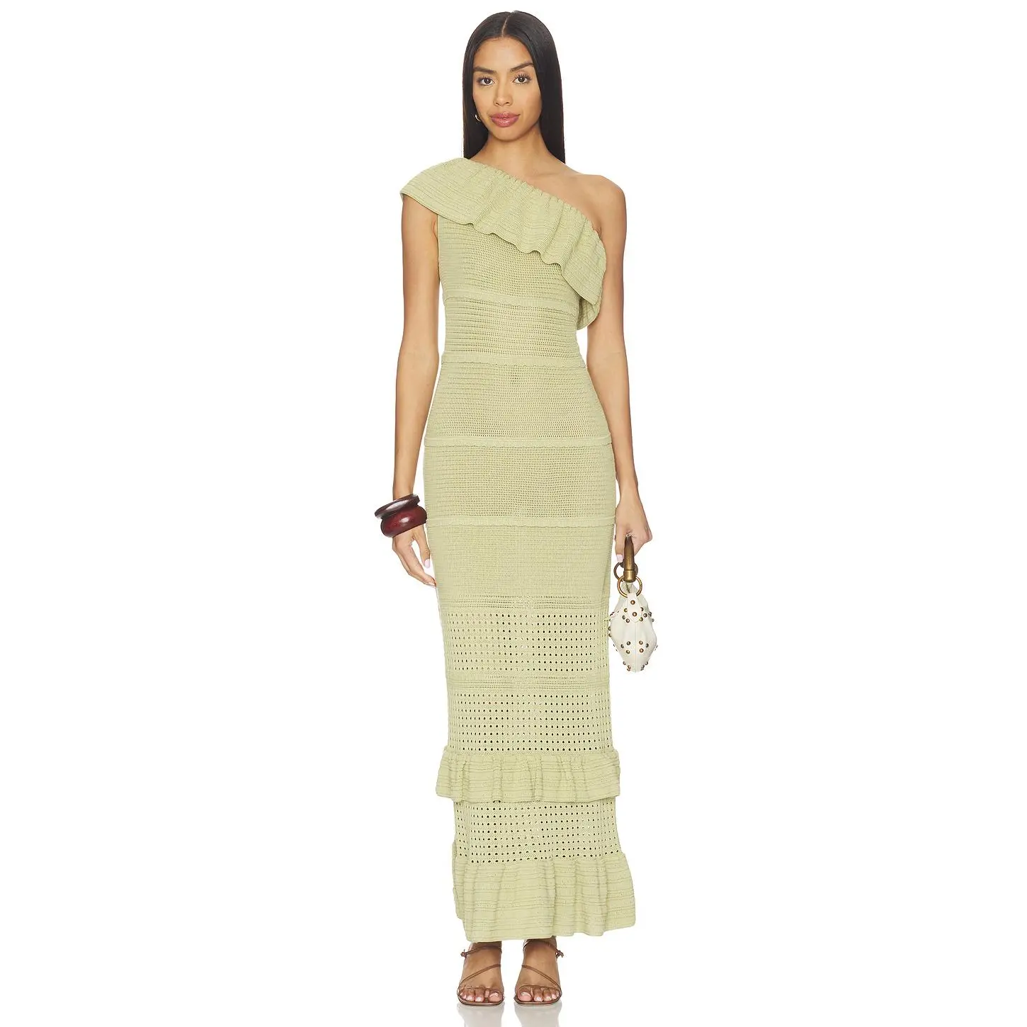midi summer floral dress for women Spaghetti Strap Boho Midi Dress – Leaf Print Backless Dress with Sash –  Boho Beach Hut