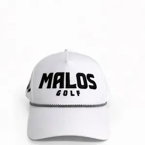 WHITE MALOS GOLF HAT