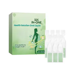Natural Supplement, Liquid DropswithANaturalPlantExtracts, Gut & Energy Support,7Vials perBox.Six-in-one