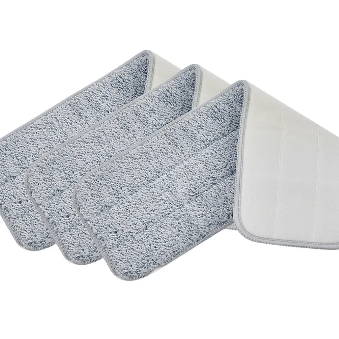 True & Tidy Chenille Microfiber Mop Pad Set for Spray Mop 250/ Sweep 180/ Spray 360, 15.5" x 4.75", Machine Washable Cleaning Absorbent Disposable