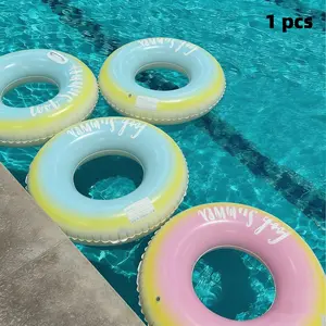 Adult & Kids Swimming Ring, Inflatable Circle, Safe Handle Design, Inflatable Pool Float, Summer Water Fun, Beach Lake Party Essentials